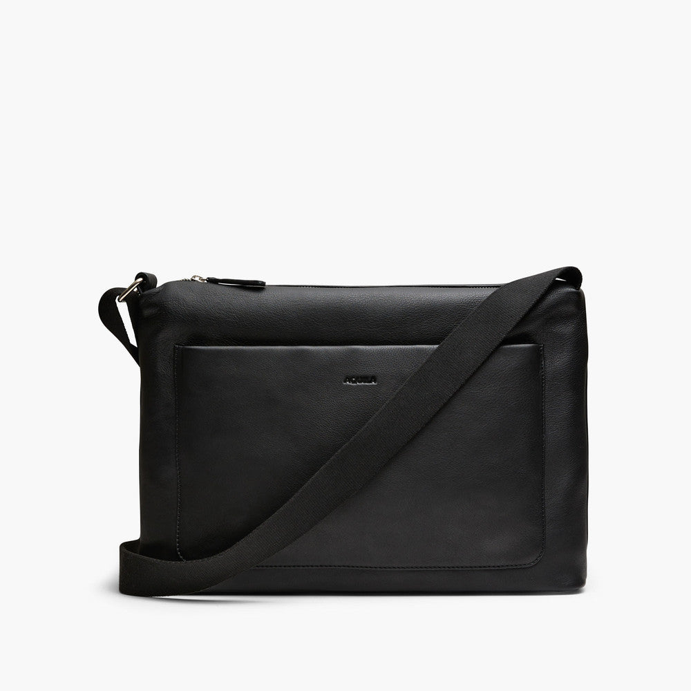 Victor Black Messenger Bag