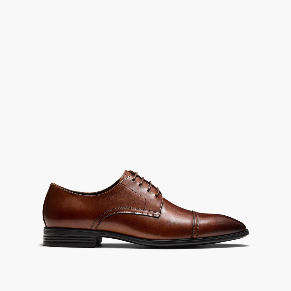 Stanton Tan Derby Shoes