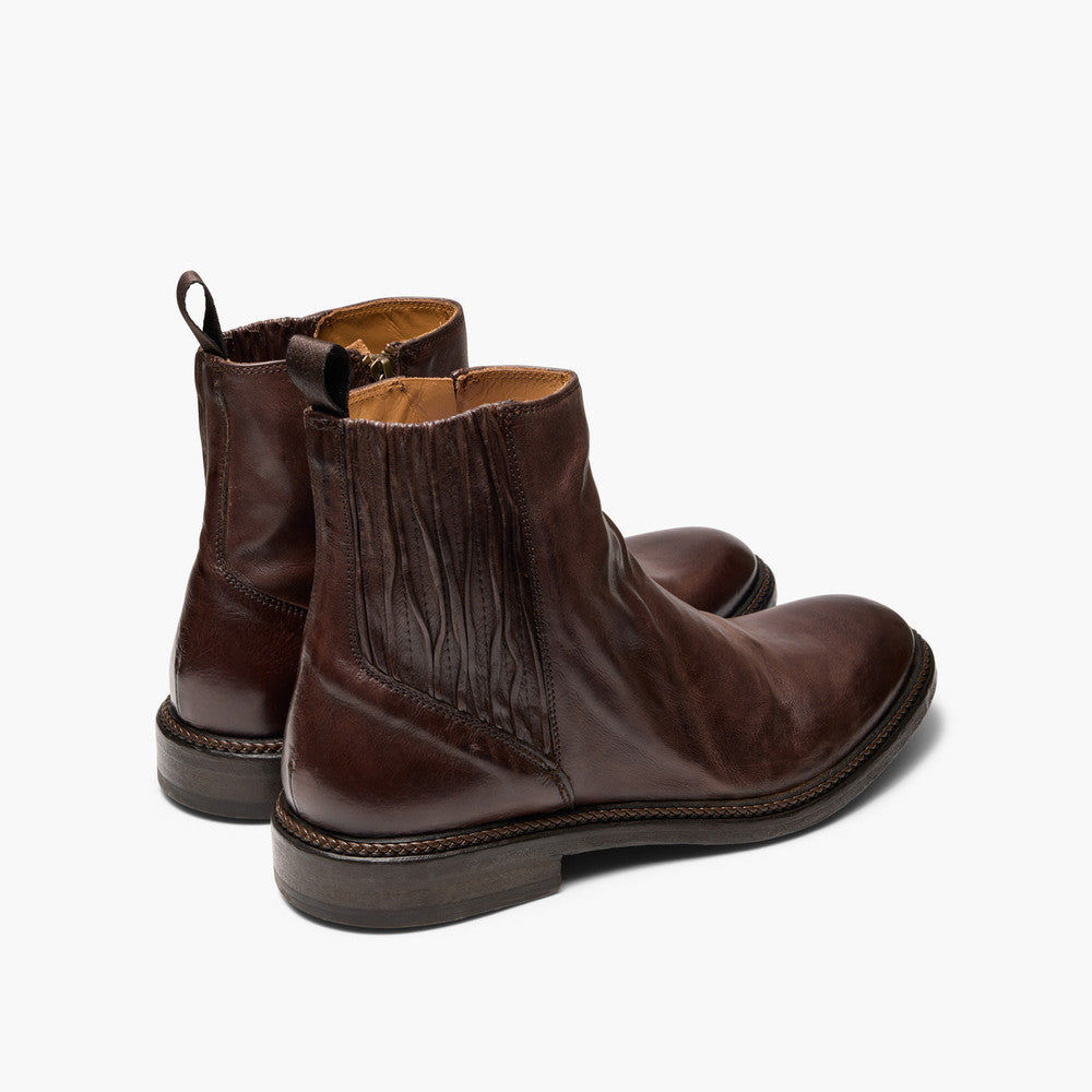Wyatt Brown Zip Up Boots