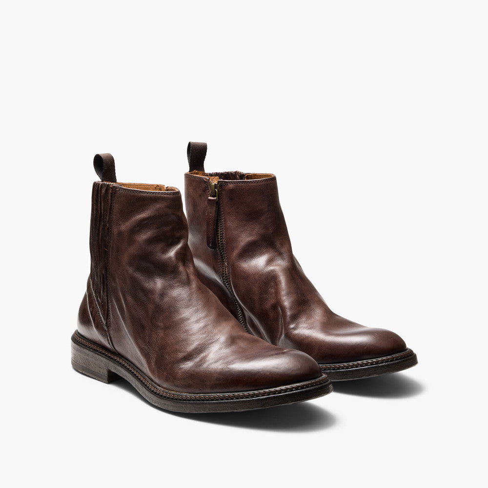 Wyatt Brown Zip Up Boots