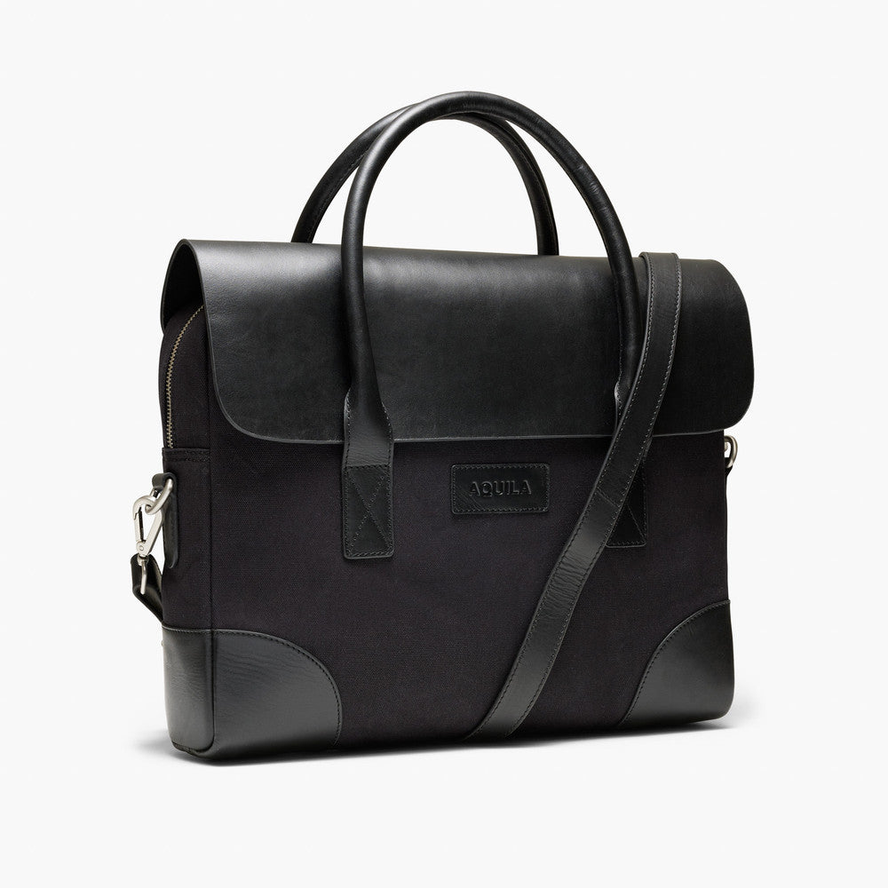 Yale Black Briefcase